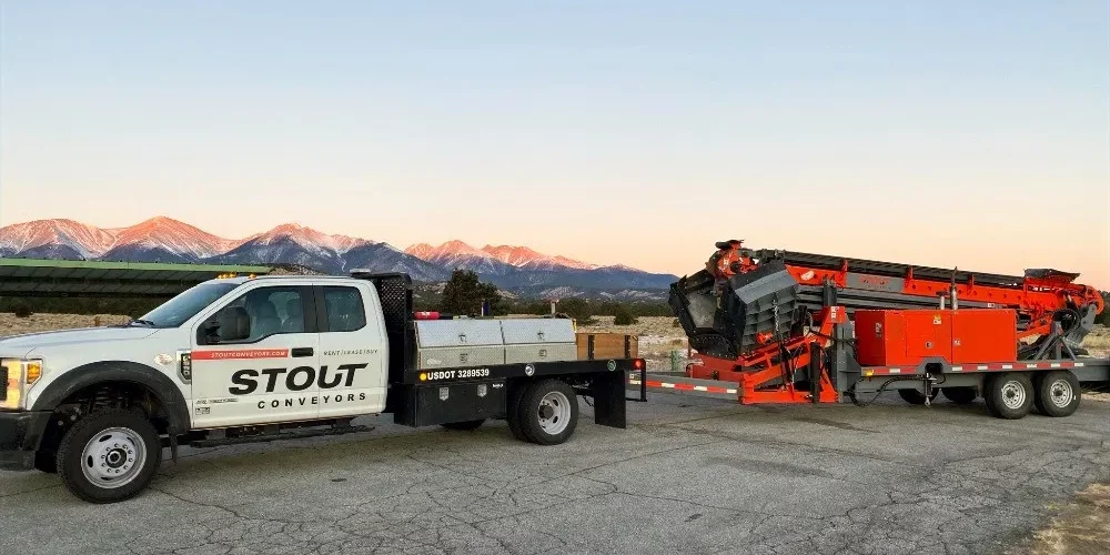 Towable Telescoping Conveyor